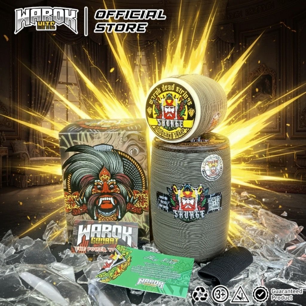 Gelasan Matot Warok SAVAGE 6000Yard Bahan Gold NTEC 0,23 Tekstur Kasar Sasak Super Tajam Spesial Tournament