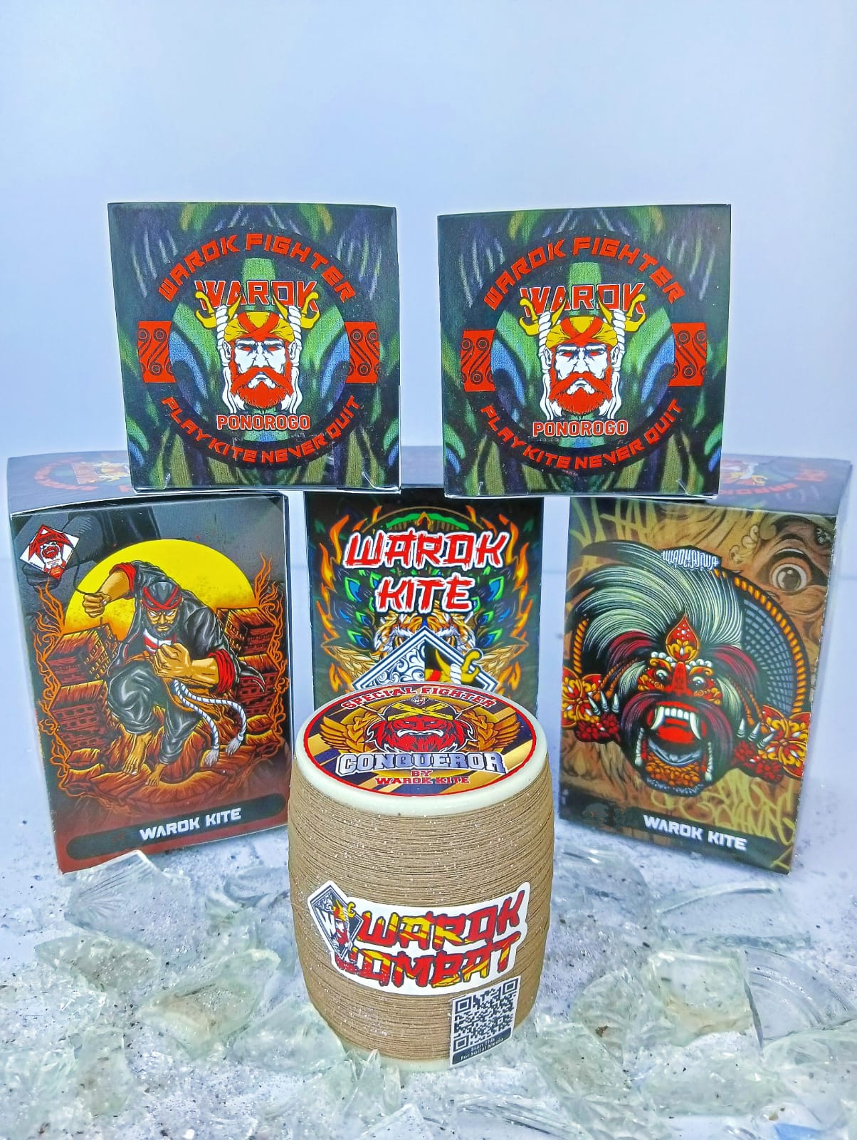 Gelasan Matot Warok CONQUEROR 2000yard Ukuran 0,20 Halus Super Tajam Spesial Tournament